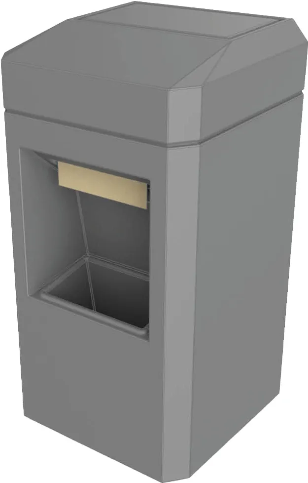 Gorrie&#x20;RCP&#x20;PIS&#x20;Waste&#x20;Container&#x20;with&#x20;Single&#x20;Windshield&#x20;Wash